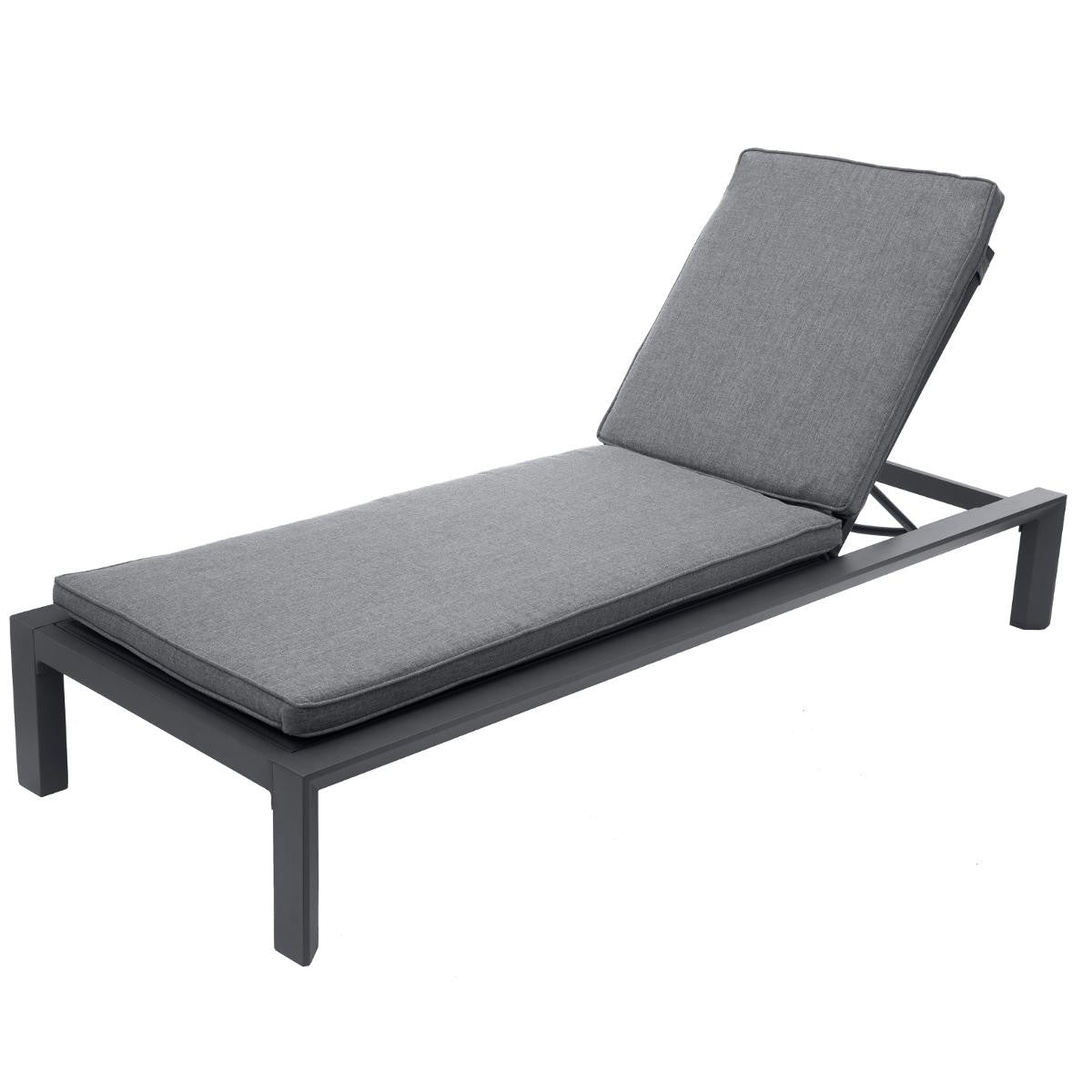 EVASION Anthracite & Graphite Pool Bed