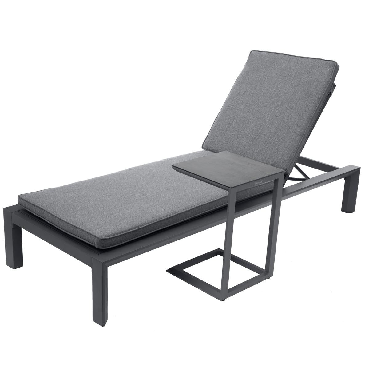 EVASION Anthracite & Graphite Pool Bed