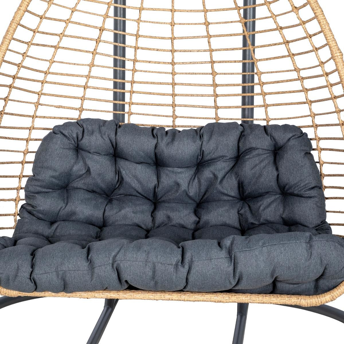AJAR Slate Hanging Egg Chair on Stand
