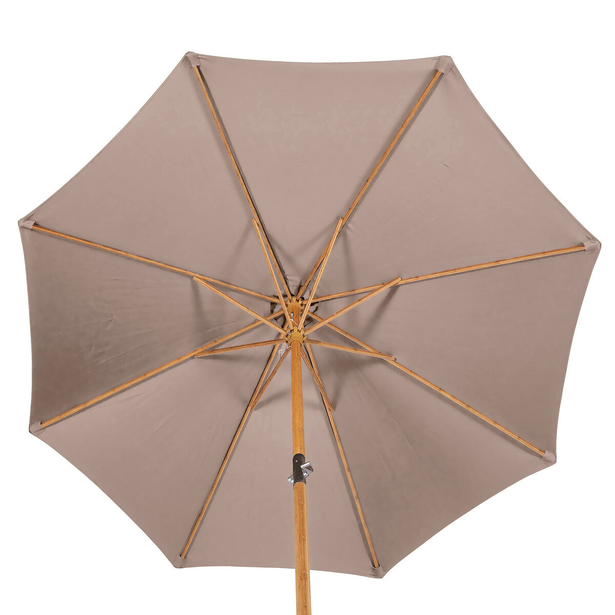TINAEI Taupe round straight parasol